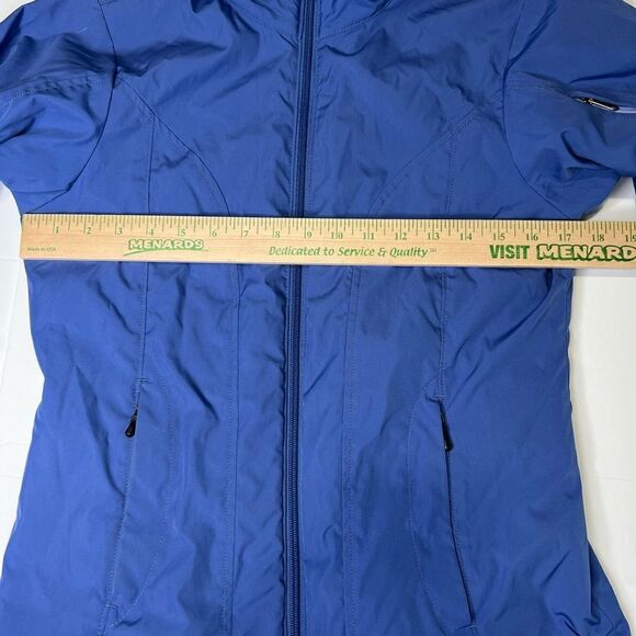 Vtg PATAGONIA Blue Fleece Winter Outdoor Jacket XS - Picture 9 of 15